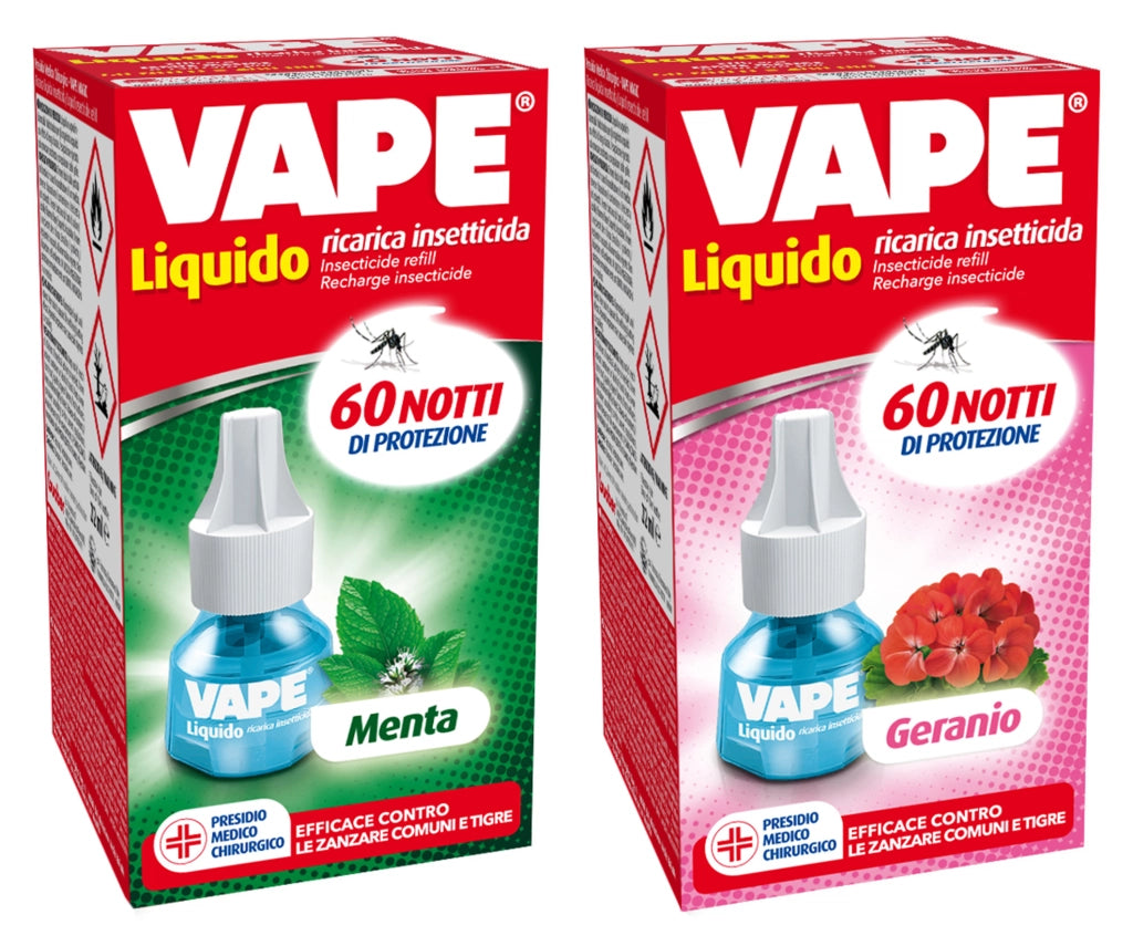 ANTIZANZARE VAPE MAGIC RICAR LIQUIDA 60 NOTTI PROF- VAPE- 30,0 pz