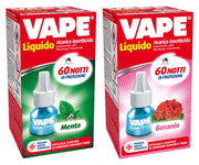 ANTIZANZARE VAPE MAGIC RICAR LIQUIDA 60 NOTTI PROF- VAPE- 30,0 pz