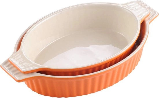 Set di teglia per forno / casserole - teglie da forno e da air fryer, Resistenti al lavastoviglie / forme da forno - teglia da brasatura per forno
