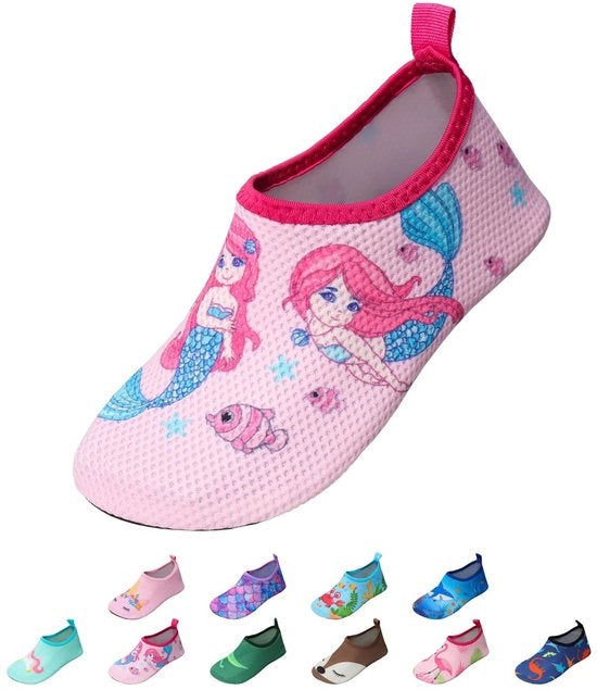 Bambini Scarpe da Piscina Antiscivolo - Veloci asciugatura - Scarpe da Spiaggia - Leggero - Tessuto Respirante - Scarpe da Nuoto