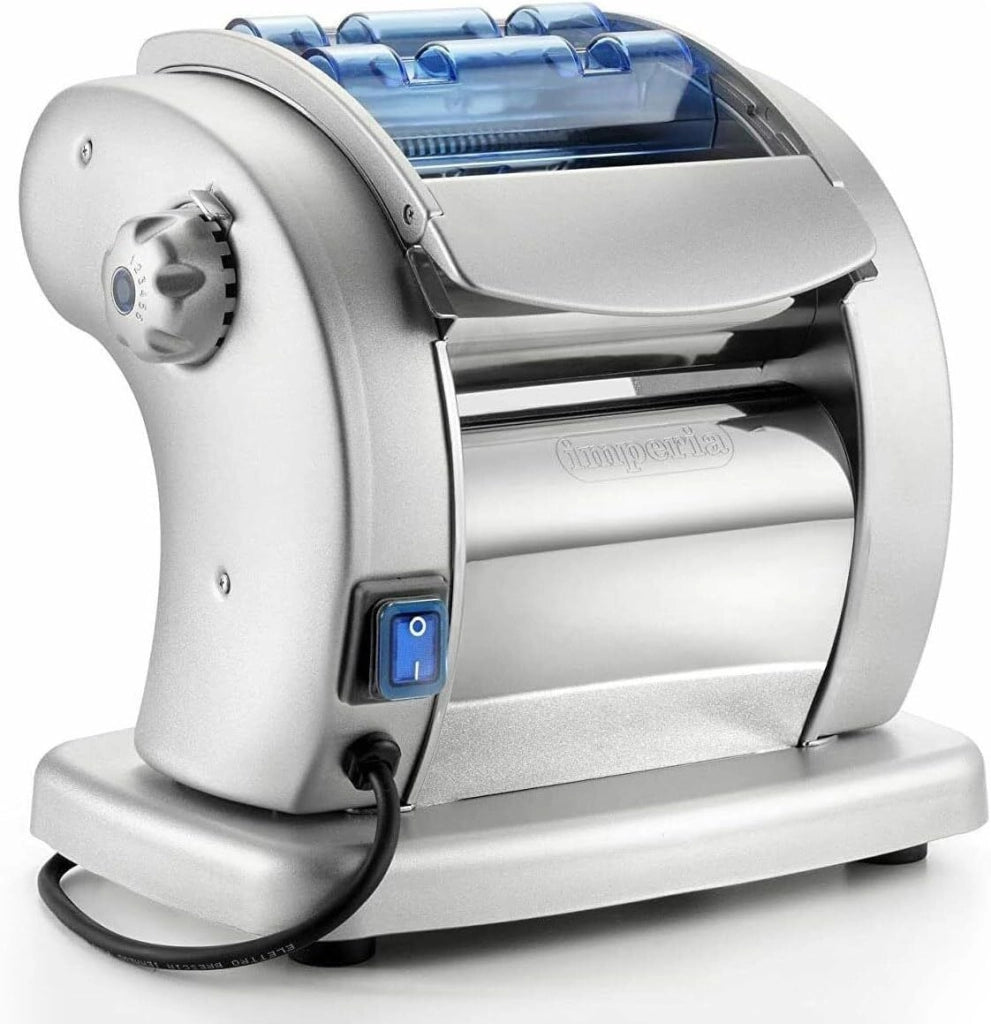 Imperia PastaPresto Automatico Macchina per Pasta Elettrica con Motore 230V Acciaio inossidabile Argento