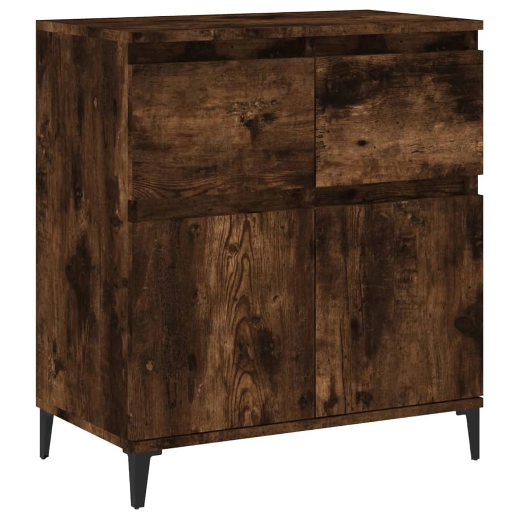 Buffet credenza cassettiera armadio mobile contenitore organizer per cucina soggiorno salotto 60 x 35 x 70 cm legno ingegnerizzato marrone 02_0030982