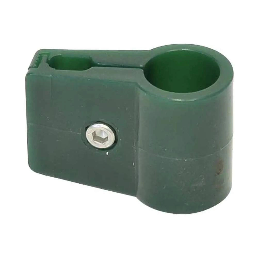 Morsetti per Fissare Tralicci da Giardino Doppio Verdemax 4 Pz