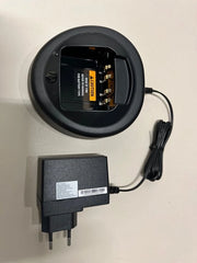 Caricabatterie per Radiocomunicazione Walkie Talkie con Stazione di Ricarica e Alimentazione Esterna