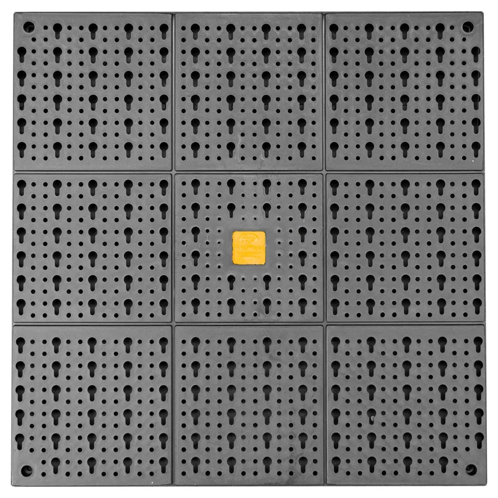 Parete Porta Attrezzi 500x1000 mm 50 Ganci in PP CFW7002013