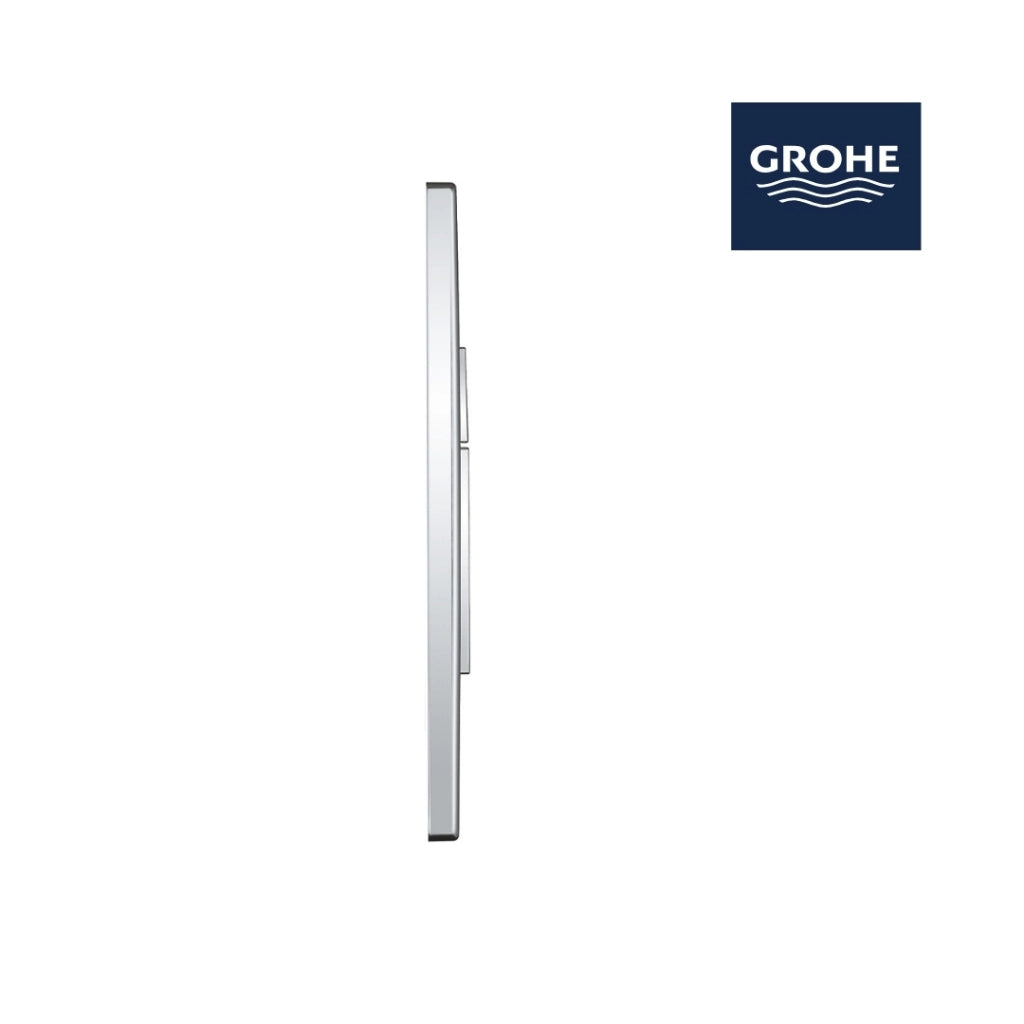 PLACCA DI COMANDO SKATE COSMOPOLITAN DOPPIO TASTO  CROMATA     GROHE