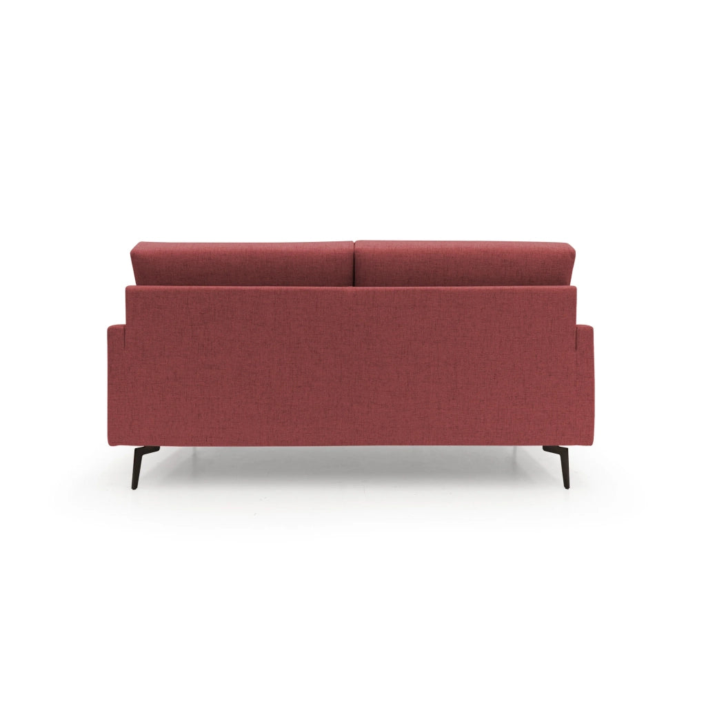 Saturno Divano moderno in tessuto morbido impermeabile T03 140 cm rosso