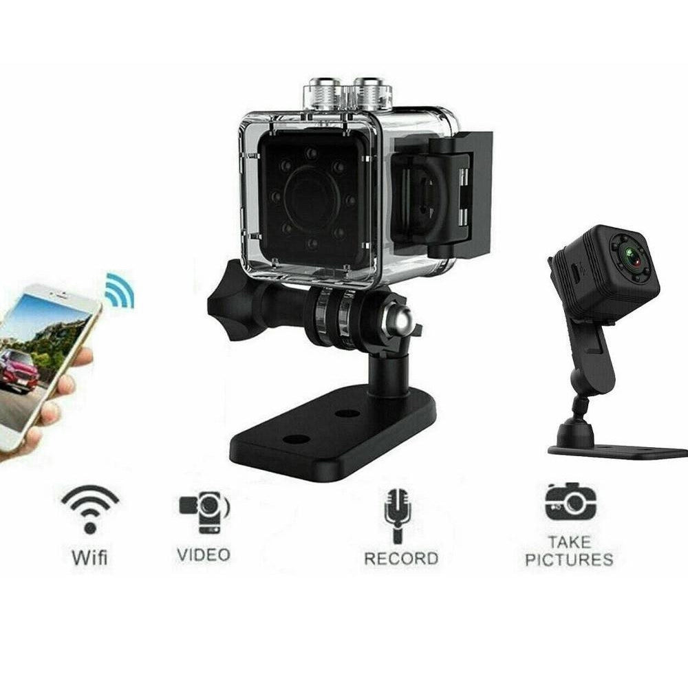 Trade Shop - Mini Telecamera Sport Spia Sq29 Wifi Sub Ip Sensore Movimento Waterproof -