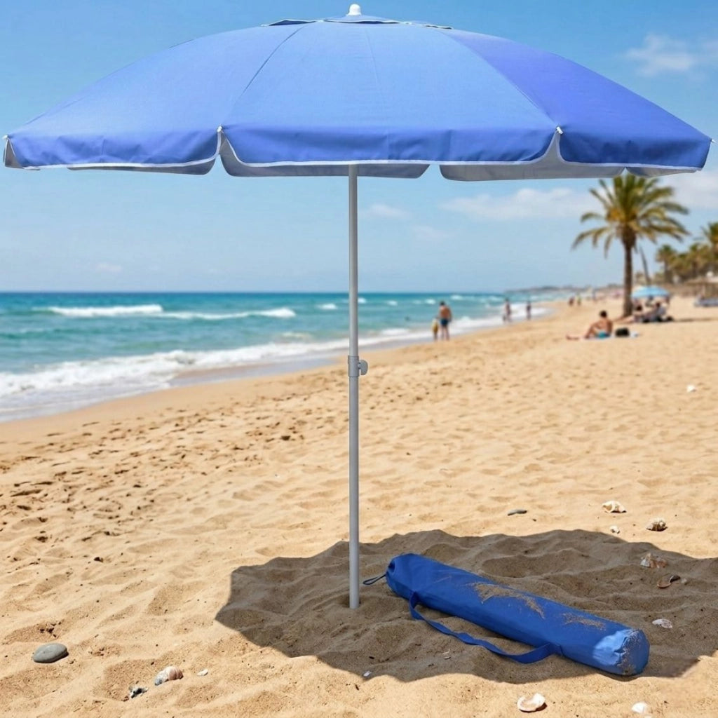 OMBRELLONE SPIAGG. CAYMAN BLU CM.200