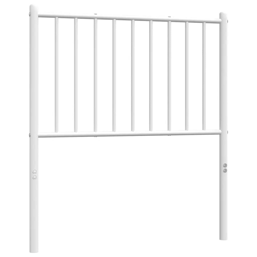 Testiera di Ricambio in Metallo Bianco 80 cm 350958