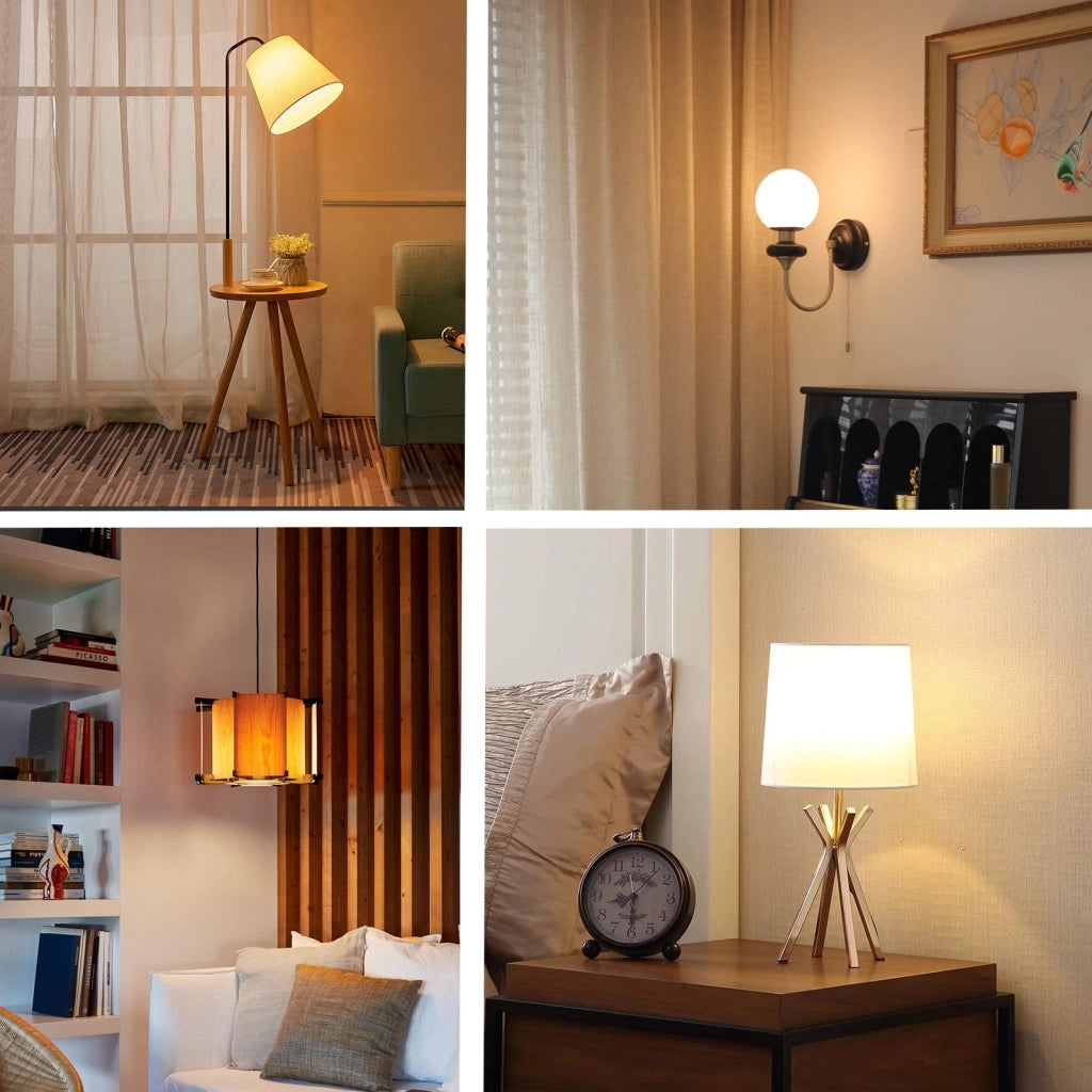 ZMH Lampadina LED E14 lampada a risparmio energetico 12 pezzi 4W 2700K lampadina bianca calda