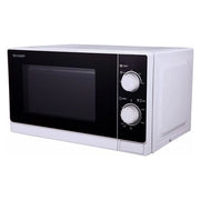 Forno A Microonde Sharp R 600WW 20 Litri 800 W (A25,8xL44xP34) Grill Bianco