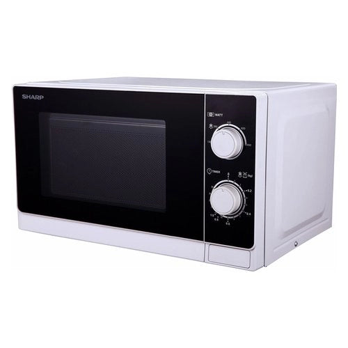 Forno A Microonde Sharp R 600WW 20 Litri 800 W (A25,8xL44xP34) Grill Bianco