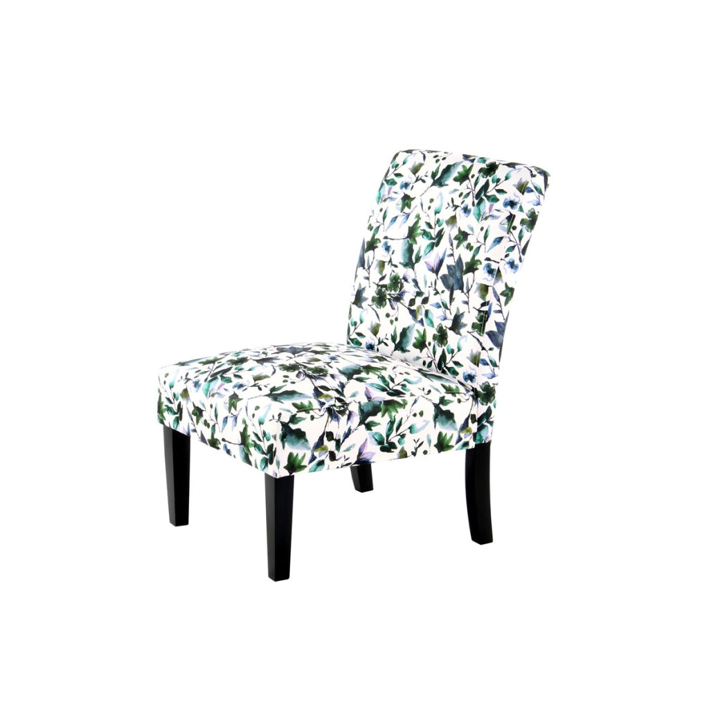 Poltroncina Indira 100 Forest con motivo a foglie
