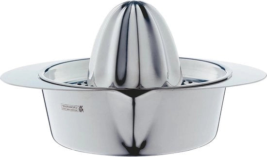 Citrusprese manuale in acciaio inossidabile 13 cm Cromargan ruvido - per arance, limoni, limoni, pompelmi.