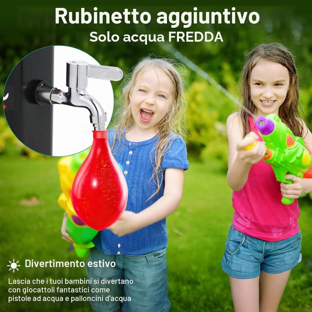 Doccia Solare 60 L, Doccia Solare da Giardino, con Soffione, Rubinetto, Scatola di Sapone e Custodia Protettiva, Acqua Calda fino a 60 °C, Attacco per Tubo da Giardino, Doccia per Piscina e Campeggio
