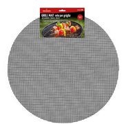 Reticolo Antiaderente Rotondo per Barbecue a Carbone Grill Mat Ø50 cm in Fibra di Vetro e PTFE