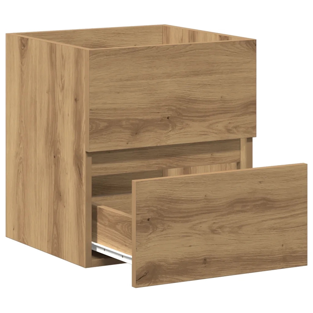 vidaXL Mobile Lavabo Bagno Artigianale 41x38,5x45 cm in Truciolato