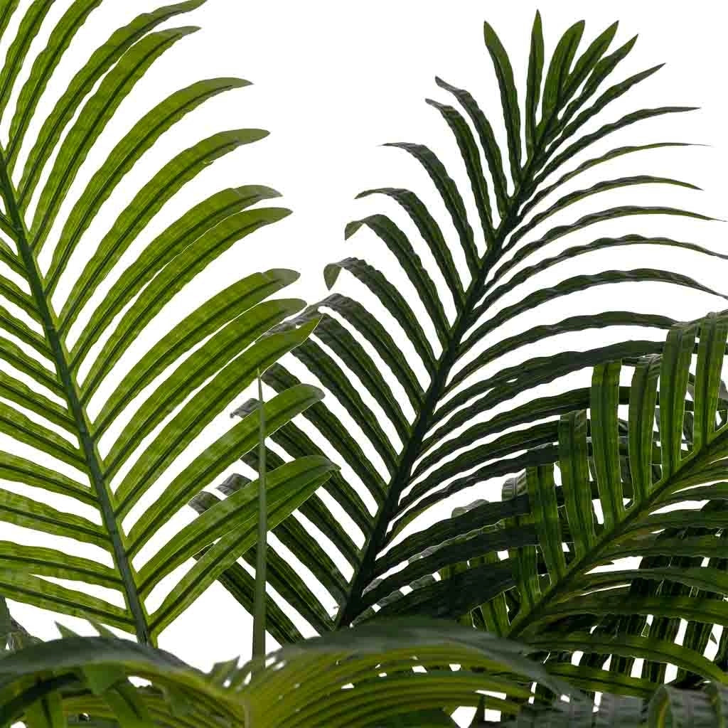 Albero artificiale decorativo verde kwai con 9 foglie verde 89x89x150