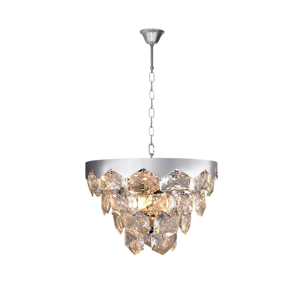 Lampadario cristallo GRACE Milagro 6xE14 cromo ML5993
