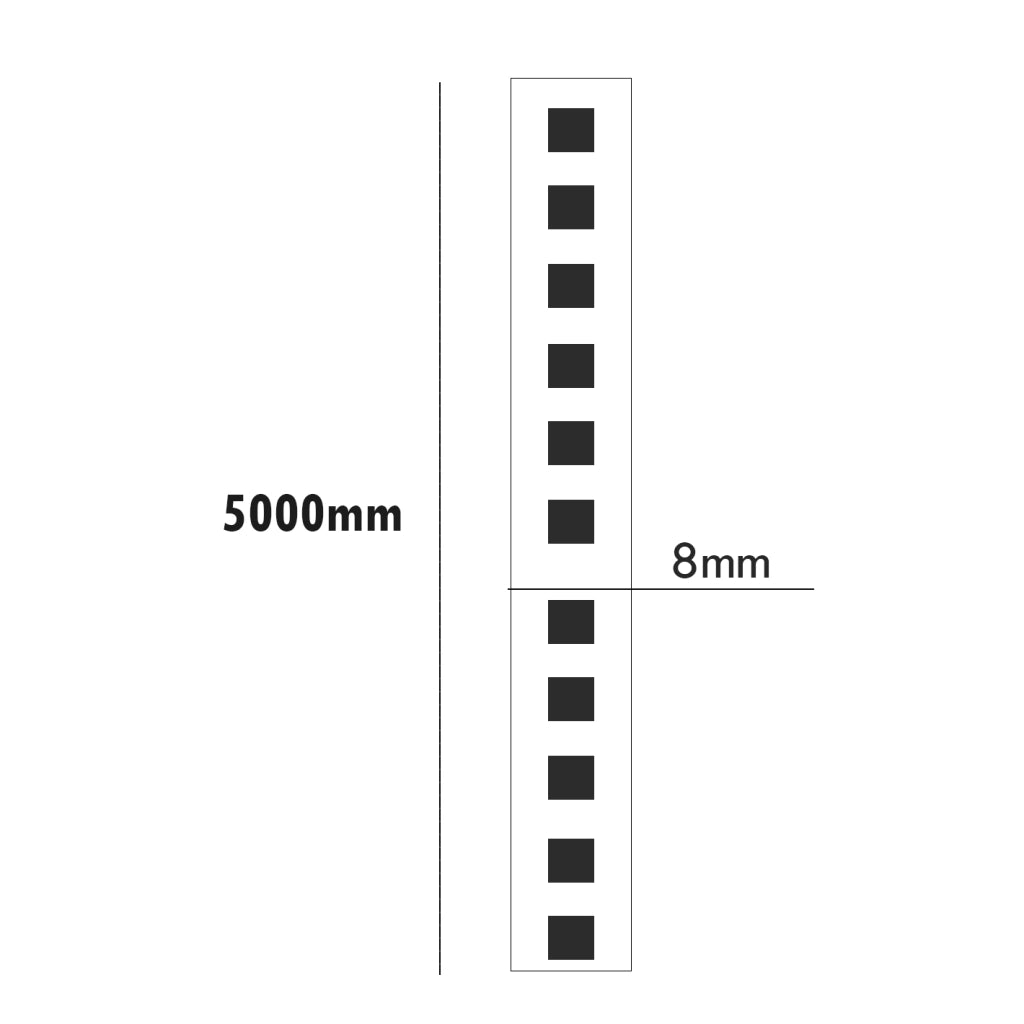Striscia digitale 120 LED 61W 24V giochi effetti luce segnaletica con dimmer incluso flessibile adesiva 5 mt LUCE 6500K