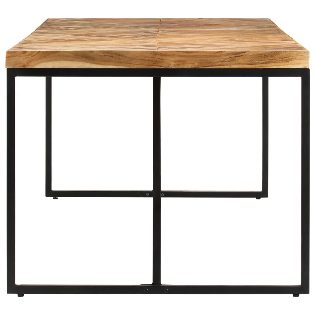 Tavolo da Pranzo 180x90x76 cm Legno Massello di Acacia e Mango 323552