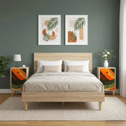 Armadio da Notte BONN 2 pz Rovere Sonoma 36 x 33 x 60 cm 8007294