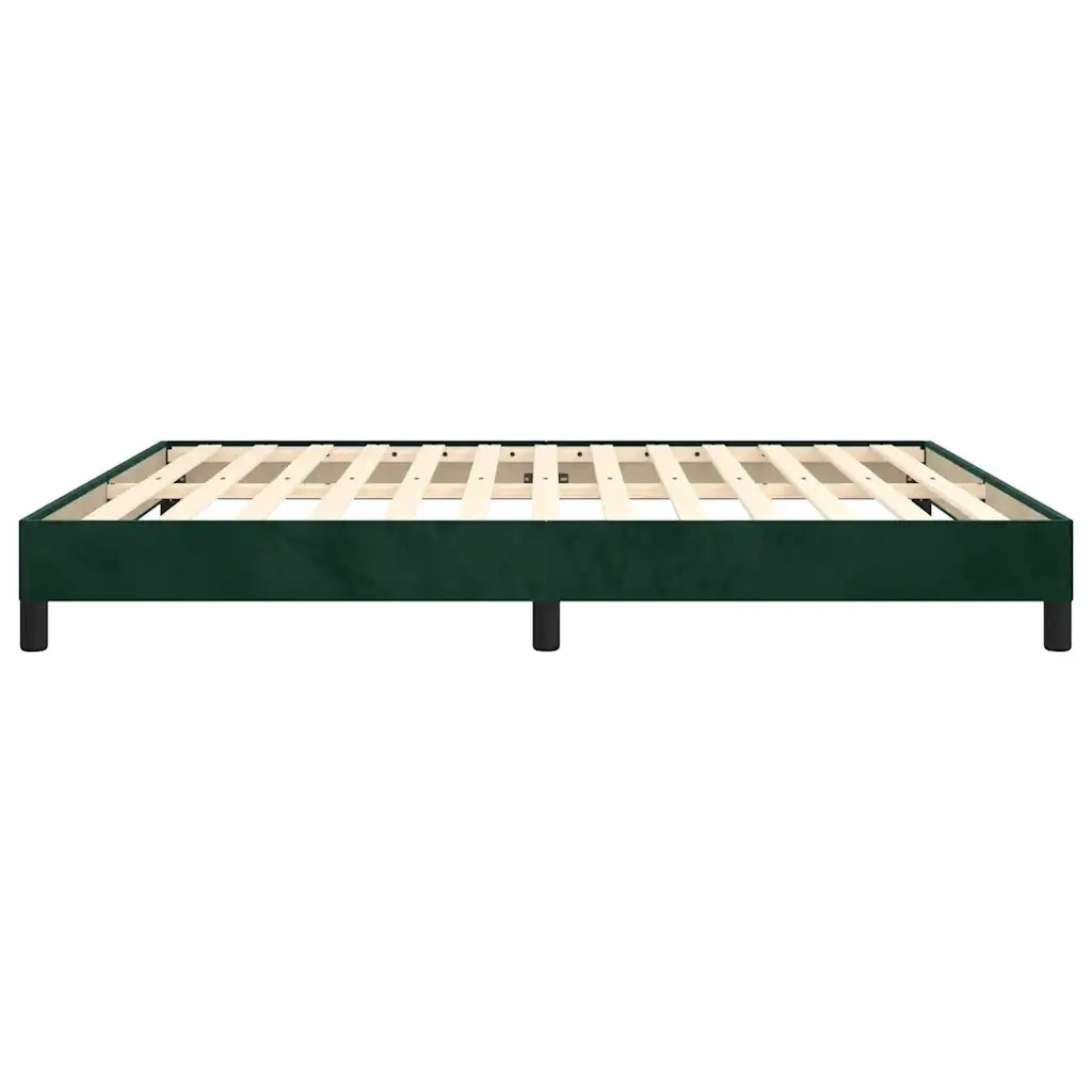 Giroletto Verde Scuro 180x200 cm in Velluto