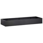 Muro di contenimento 8 pz 300 x 100 x 30 cm Acciaio Nero 3449240