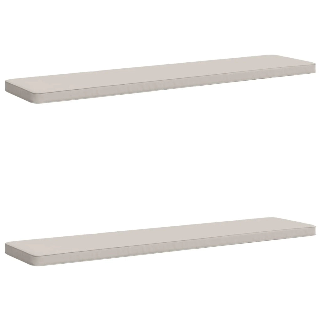 Cuscini per Panchina a 2 Pezzi VUGHT 2 pz 100% Poliestere 951581