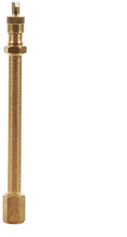 Estensione del valvolo in ottone - Estensione del valvolo - Estensione del cappuccio del valvolo - Pneumatici per auto/truck/motori - 100/140/200 mm - Compatibile con sensore TPMS - Estensione del valvolo