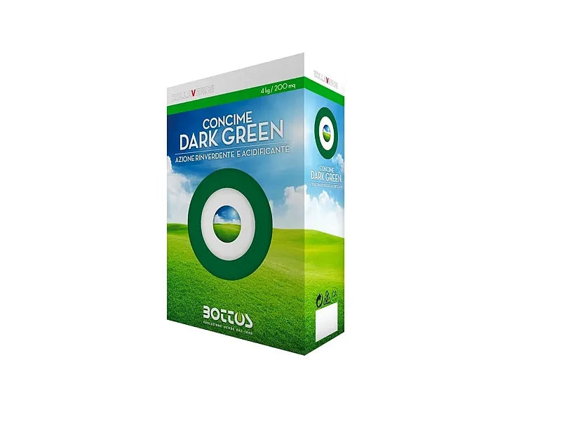 Concime Dark Green Bottos 11-0-0: Rinverdente Prato Rapido 4Kg