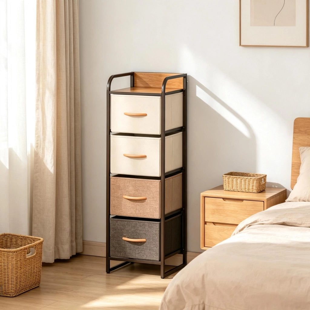 Mobile versatile, cassettiera stretta, cassettiera funzionale