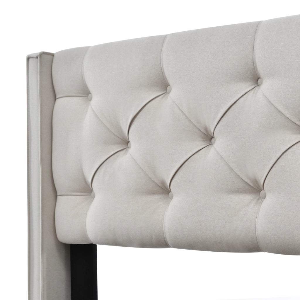Letti contenitori 160x200 cm; contenitore sollevabile; cotone; grigio chiaro (Senza materasso)