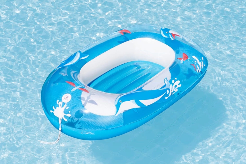 CANOTTO GONFIABILE KIDDIE RAFT  36 ANNI  cm.102x69  peso Kg. 0,350 (art.34037)    BESTWAY
