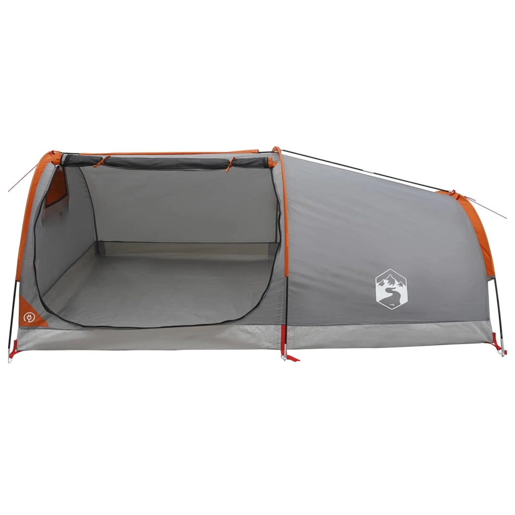 Tenda da Trekking Impermeabile 1 persona Grigio e arancione 42042232