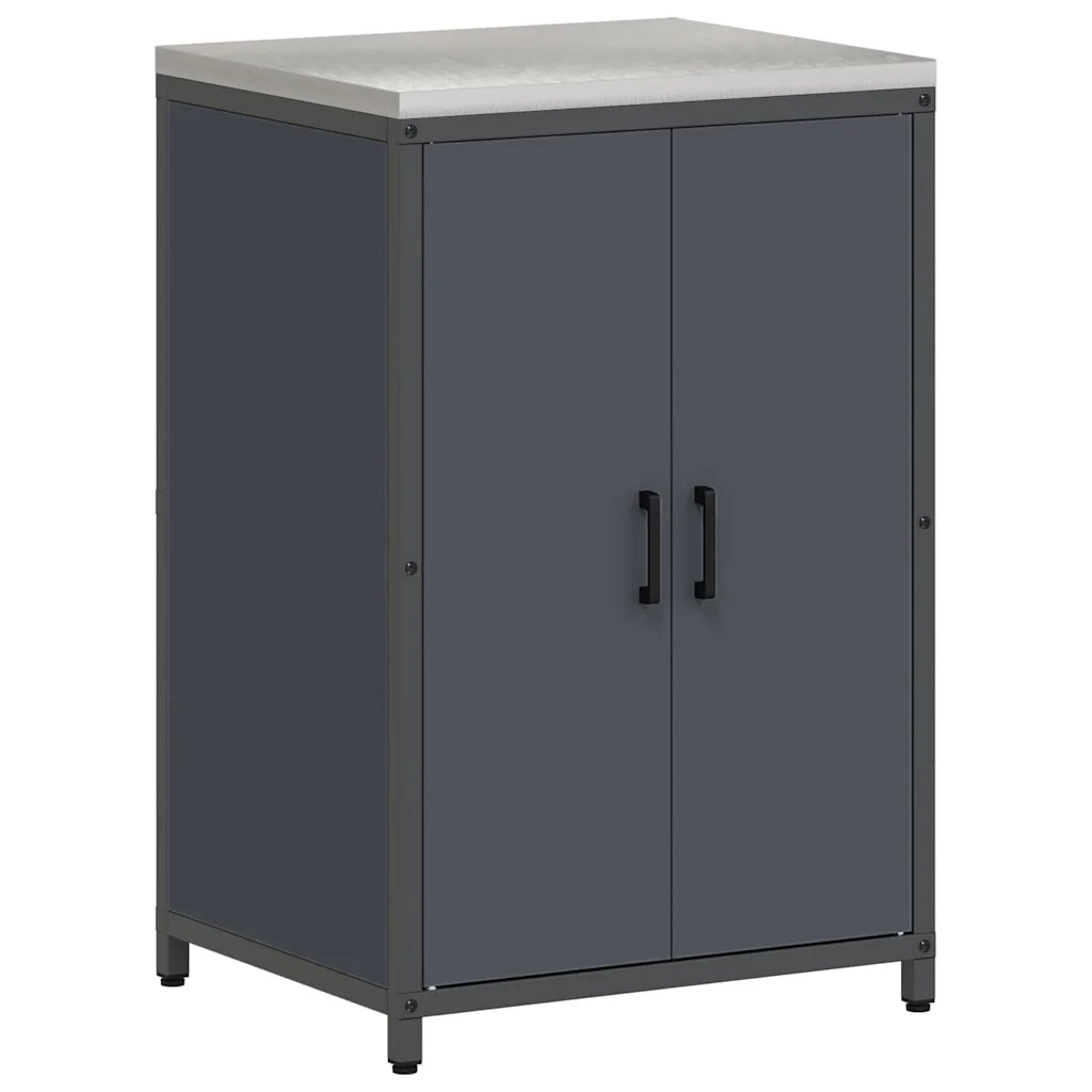 Set di Stoccaggio per Cucina con lo scaffale 2 pcs Antracite