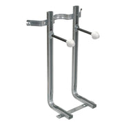 Coppia staffe universali per wc e bidet