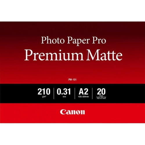 Canon Carta Fotografica PM-101 Premium Matte A2 - 20 Fogli