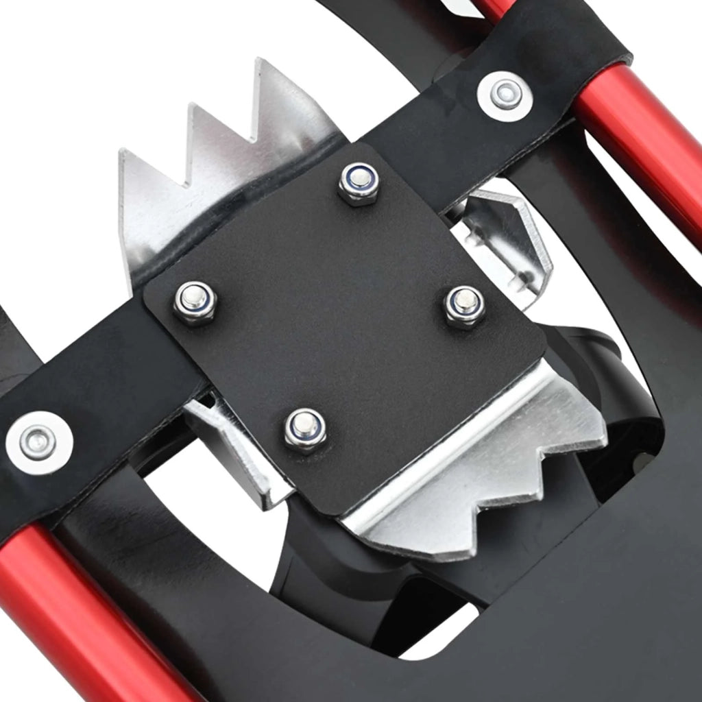 Ciaspole 3 in 1 Rosso e Nero 53,5 x 21 cm Alluminio e HDPE CFW8185960