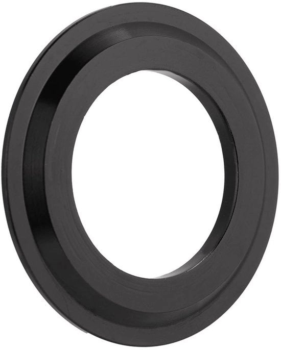 Adattatore per corona - Riduzione testa di biella - Lega di alluminio - 31,8 mm sotto testa di biella - Adattatore di conversione per forcella - Accessorio per bicicletta -
