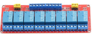 Modulo di commutazione 8 canali - 24 V - Connessione ottica - Interfaccia di progettazione personalizzata - Terminal di uscita di commutazione - Connessione diretta - Facile da utilizzare - Modulo di commutazione