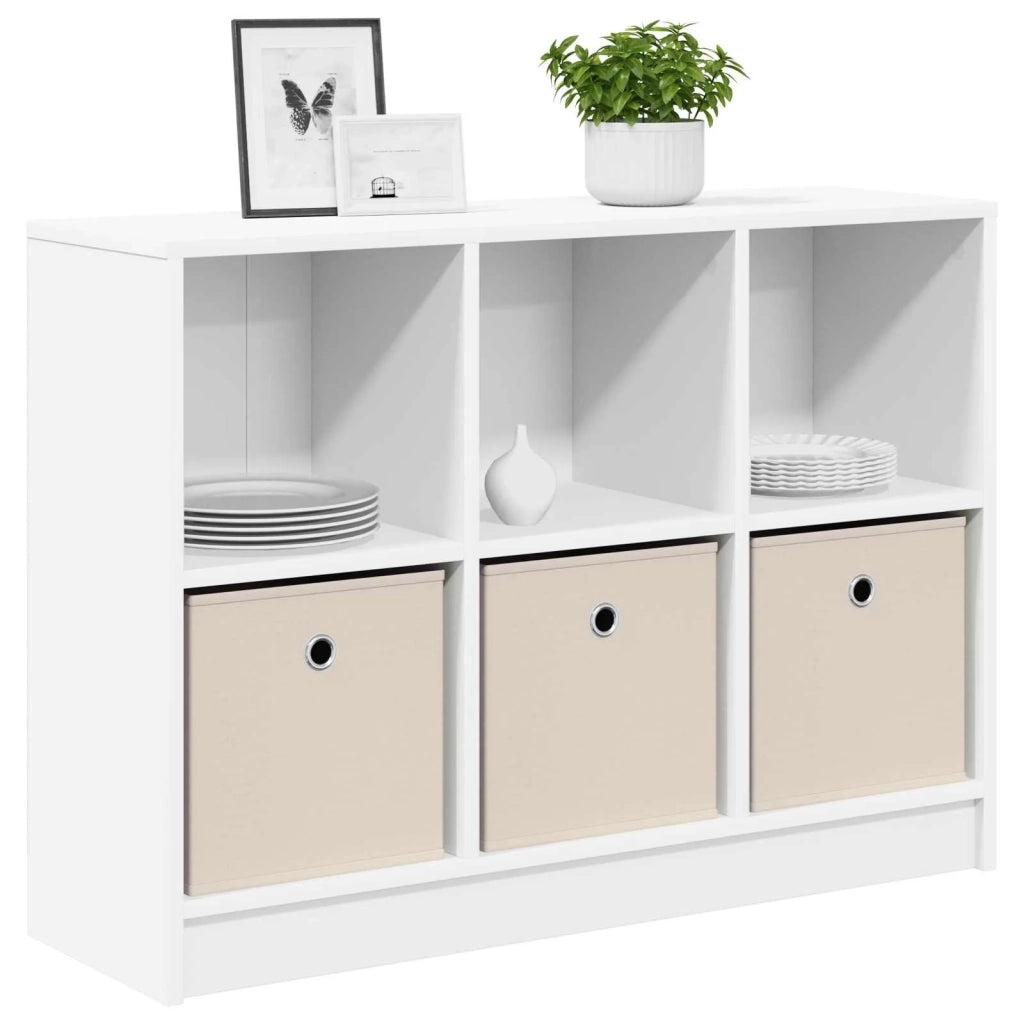 Credenza | Madia | Buffet da pranzo | Armadio da pranzo con cassetto Bianco 88,5 x 27,5 x 63,5 cm