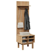 Mobile da Corridoio OTTA 50x40x160 cm in Legno Massello di Pino 4013463