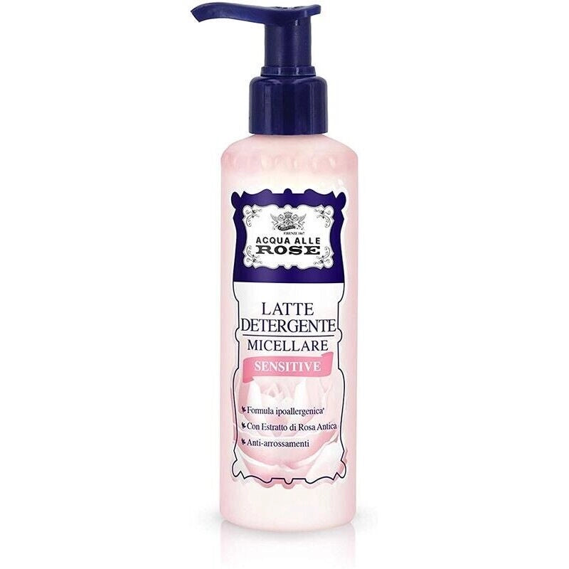 ACQUA ALLE ROSE LATTE DETERGENTE MICELLARE PURIFICANTE DELICATO 200 ML