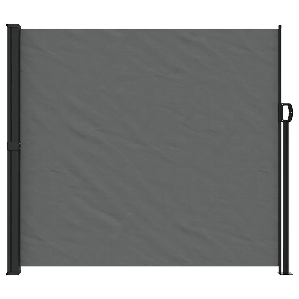 Tenda da Sole Laterale Retrattile Antracite 180x600 cm 4004548