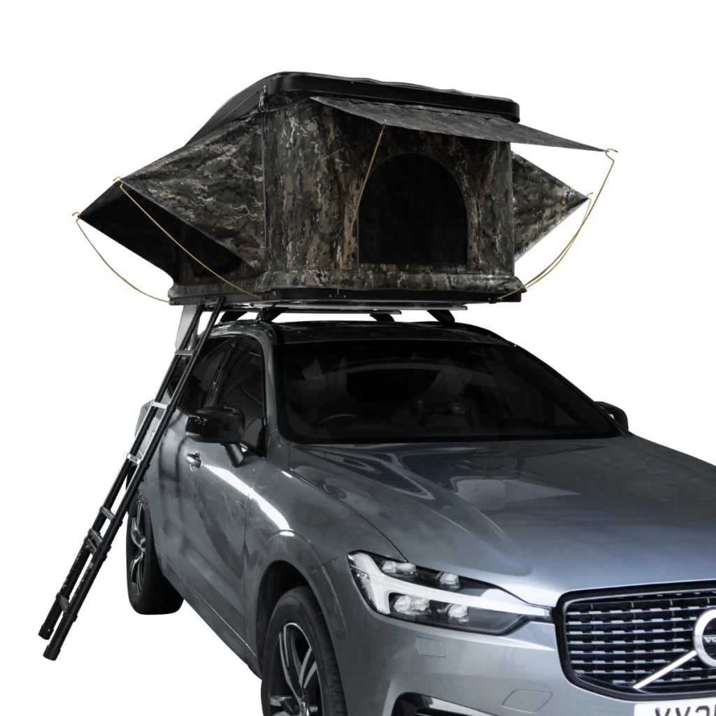 Tenda da tetto per auto - Mimetica rigida Shell Pop Up cuccetta campeggio 3 persone