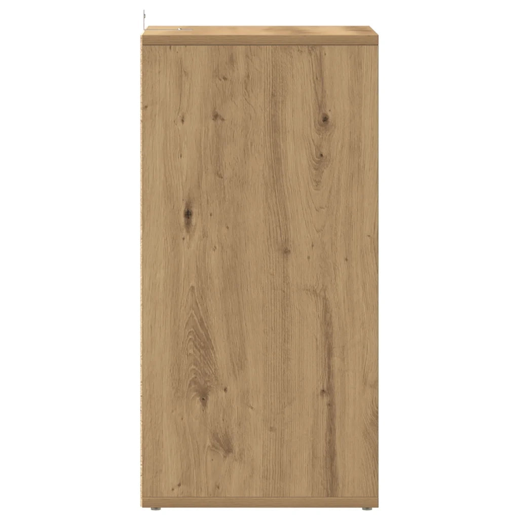 vidaXL Mobile Porta TV Rovere Artigianale 80x35x36,5 cm in Truciolato