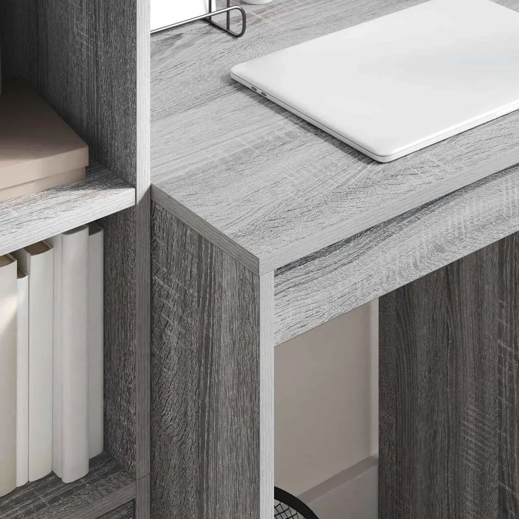 Scrivania | Tavolo da Ufficio Grigio Sonoma 60 x 50 x 76 cm