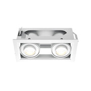 Maytoni Faretto moderno Metal Modern 1 luce LED integrato bianco alluminio
